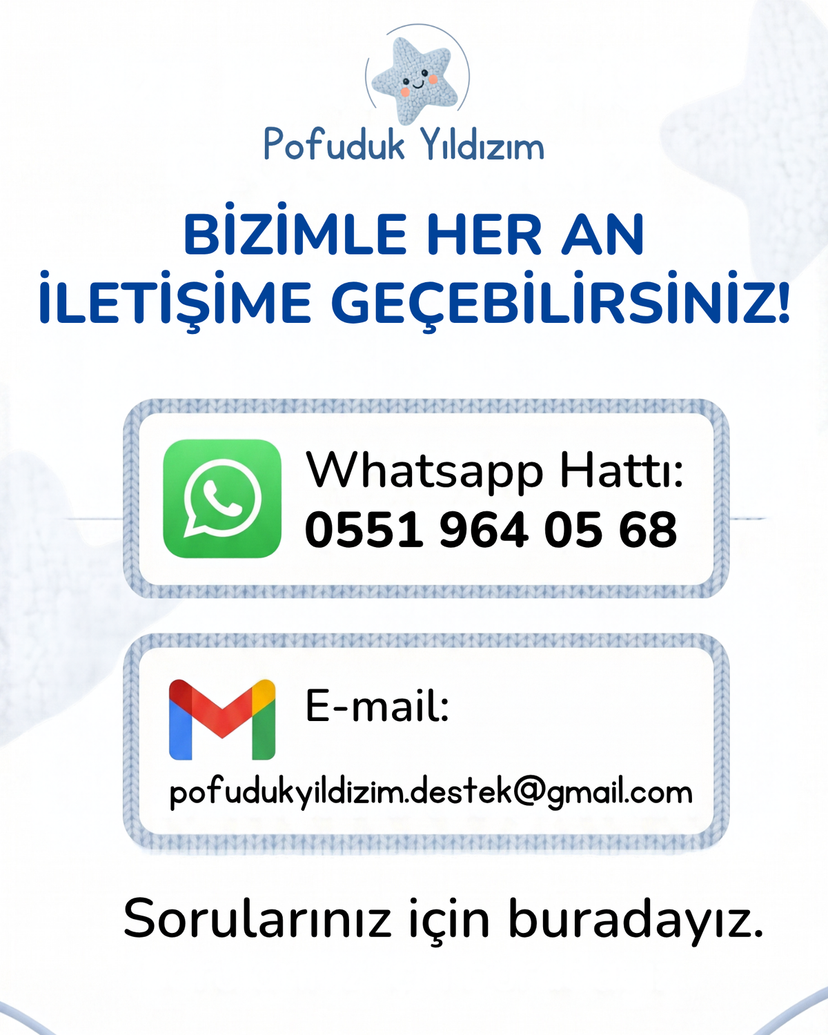 El Örgüsü Pamuk İçerikli Yıldız Tulum